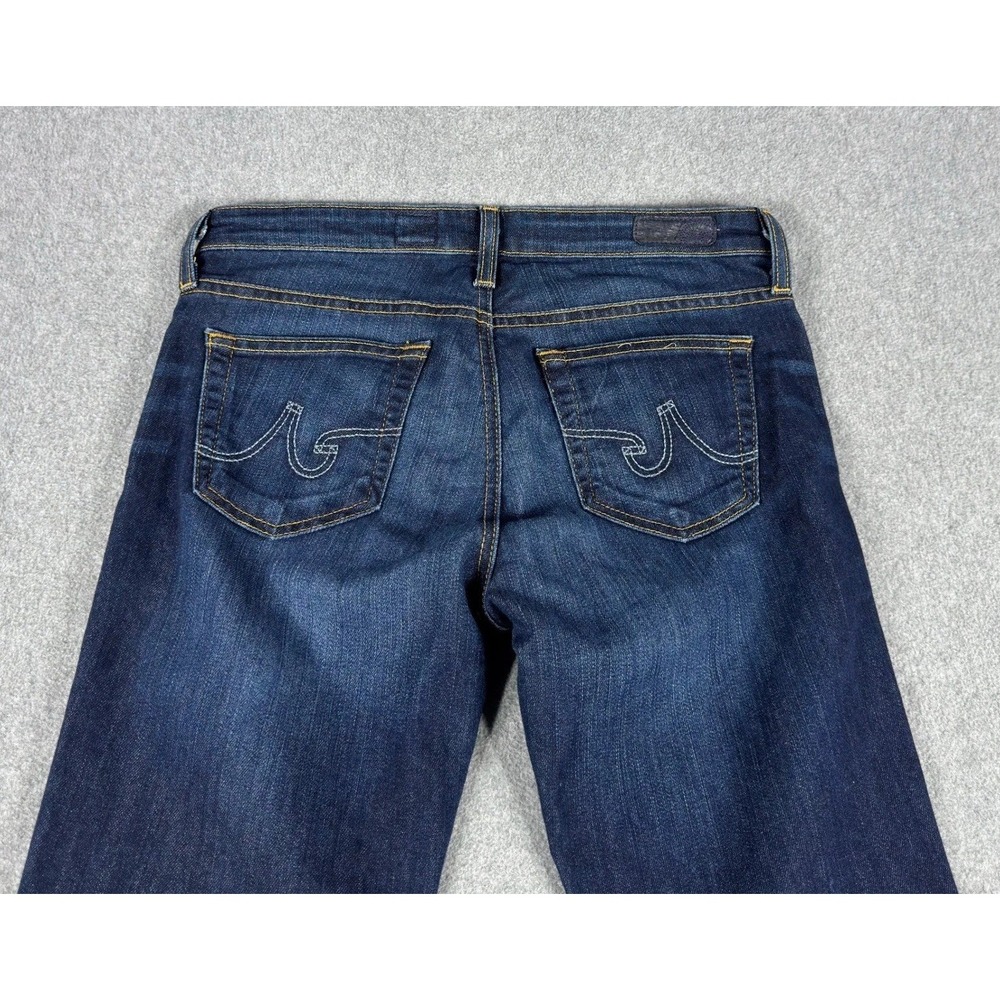 AG Adriano Goldschmied Stevie Jeans Womens 28R Dark Wash Slim Straight